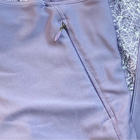 Under Armour Heatgear women’s compression leggings purple medium - Picture 8 of 11